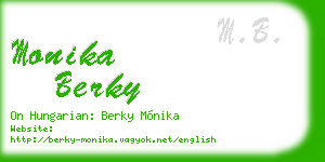monika berky business card